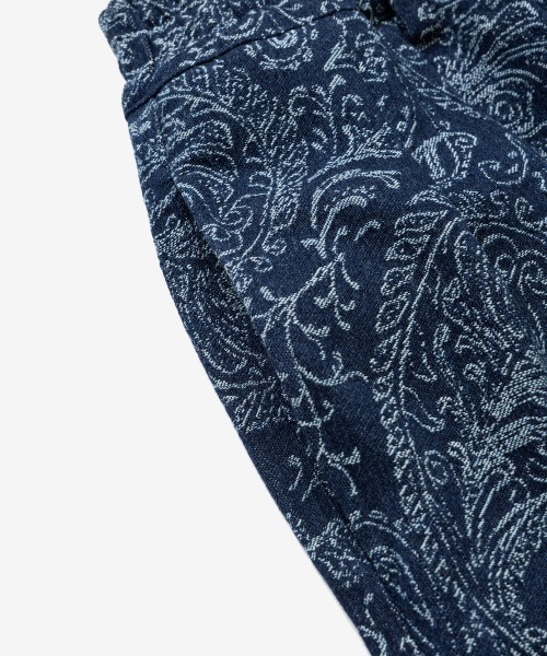 rehacer(レアセル)の「rehacer : Jacquard Denim Shorts / ジャガード デニム ショーツ(デニムパンツ・メンズ・インディゴブルー・LARGE/MEDIUM/SMALL)」の9枚目の写真