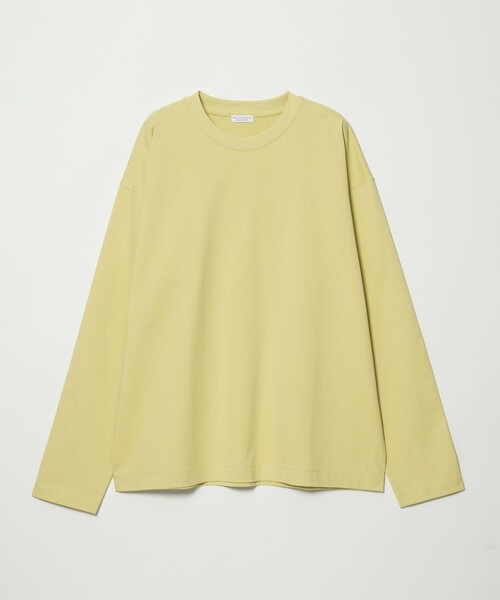 BEAUTY&YOUTH UNITED ARROWS(ビューティーアンドユースユナイテッドアローズ)の「【WEB限定】ヘビーウエイト バレル Tシャツ(Tシャツ/カットソー・メンズ・グレー/ブラック/ライム/ホワイト・S/XL/L/M)」の4枚目の写真