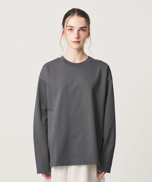 BEAUTY&YOUTH UNITED ARROWS(ビューティーアンドユースユナイテッドアローズ)の「【WEB限定】ヘビーウエイト バレル Tシャツ(Tシャツ/カットソー・メンズ・グレー/ブラック/ライム/ホワイト・S/XL/L/M)」の17枚目の写真