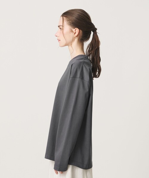 BEAUTY&YOUTH UNITED ARROWS(ビューティーアンドユースユナイテッドアローズ)の「【WEB限定】ヘビーウエイト バレル Tシャツ(Tシャツ/カットソー・メンズ・グレー/ブラック/ライム/ホワイト・S/XL/L/M)」の18枚目の写真