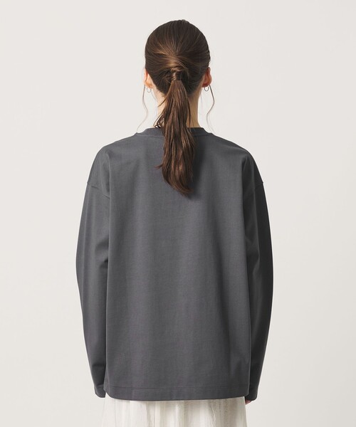 BEAUTY&YOUTH UNITED ARROWS(ビューティーアンドユースユナイテッドアローズ)の「【WEB限定】ヘビーウエイト バレル Tシャツ(Tシャツ/カットソー・メンズ・グレー/ブラック/ライム/ホワイト・S/XL/L/M)」の19枚目の写真