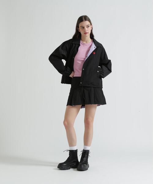 AVIREX(アヴィレックス)の「NYLON REVERSIBLE JACKET(ナイロンジャケット・レディース・ブラック/ブルー・F)」の3枚目の写真