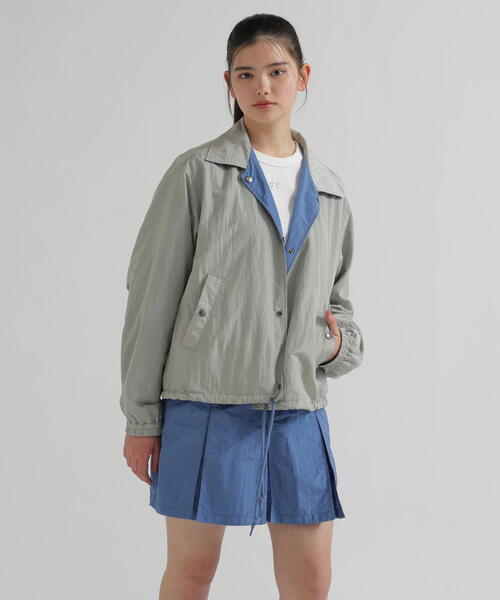 AVIREX（アヴィレックス）の「NYLON REVERSIBLE JACKET（ナイロンジャケット・レディース・ブラック/ブルー・F）」の7枚目の写真