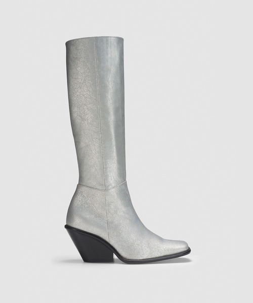 UNTISHOLD（アンチショルド）の「Naty-15 Retro（ブーツ・レディース・シルバー/ゴールド×ブラウン・37/36）」の5枚目の写真