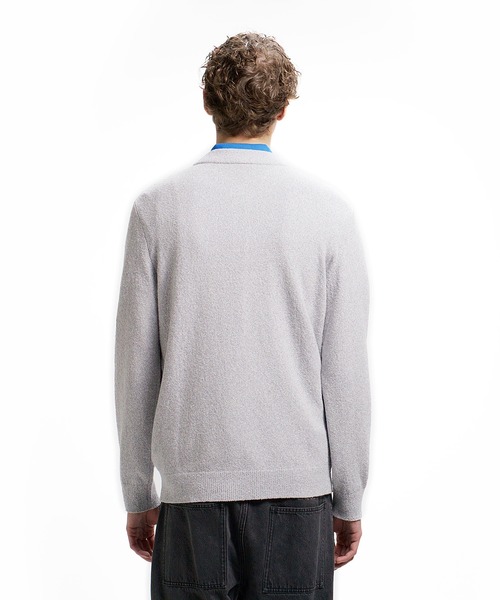 LACOSTE(ラコステ)の「ブークレー ヘンリーネックニットセーター(ニット/セーター・メンズ・オレンジ/オフホワイト/グレー・4/5/2/3)」の18枚目の写真