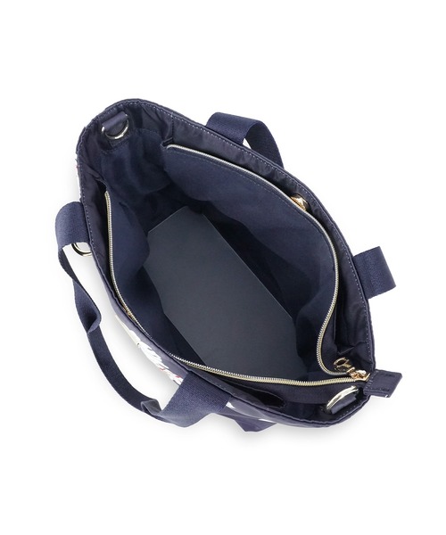 PAUL & JOE ACCESSOIRES（ポールアンドジョーアクセソワ）の「PAUL & JOE ACCESSOIRES (ポール＆ジョーアクセソワ)2WAYトートバッグ PJA-B1358 クリザンテーム＆ヌネット（トートバッグ・レディース・ピンク/ミント/ネイビー・FREE）」の17枚目の写真