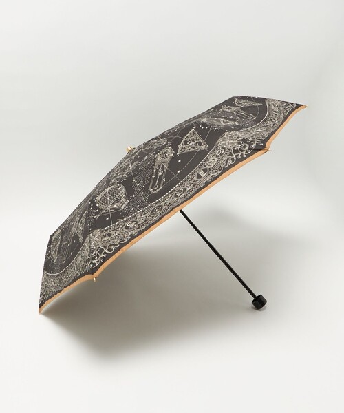 manipuri(マニプリ)の「<manipuri> Umbrellas(折りたたみ傘・レディース・ブラック/ライトブルー・FREE)」の2枚目の写真