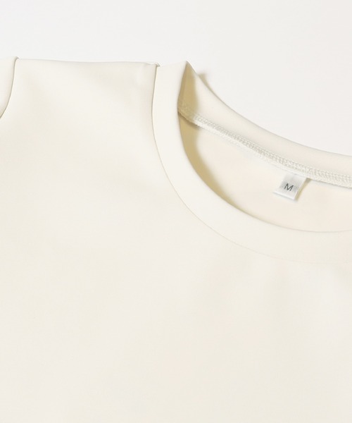 coca(coca)(コカ)の「スムース裾フリルAライントップス(Tシャツ/カットソー・レディース・アイボリー/ブラック・M/L/S)」の17枚目の写真