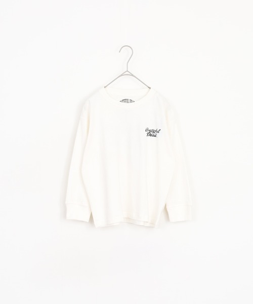Grateful Dead（グレイトフルデッド）の「GRATEFULDEAD オーバーサイズ ロンT グレイトフルデッド KIDS（Tシャツ/カットソー・キッズ・ダークグリーン系/ホワイト系その他/チャコール/オフホワイト/杢グレー/ダークグリーン系1/ネイビー/グレー系その他・130/140/150/160/110/120）」の19枚目の写真