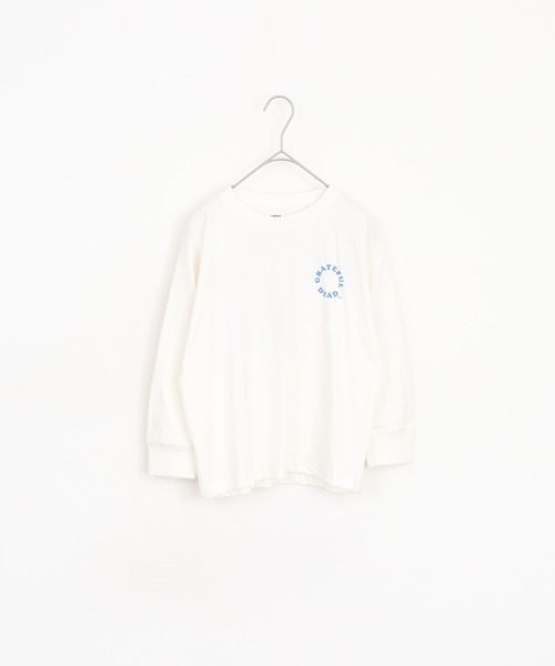 Grateful Dead（グレイトフルデッド）の「GRATEFULDEAD オーバーサイズ ロンT グレイトフルデッド KIDS（Tシャツ/カットソー・キッズ・ダークグリーン系/ホワイト系その他/チャコール/オフホワイト/杢グレー/ダークグリーン系1/ネイビー/グレー系その他・130/140/150/160/110/120）」の9枚目の写真