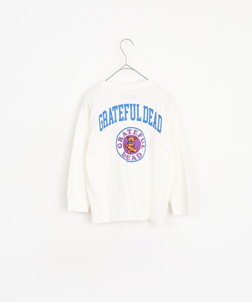 Grateful Dead（グレイトフルデッド）の「GRATEFULDEAD オーバーサイズ ロンT グレイトフルデッド KIDS（Tシャツ/カットソー・キッズ・ダークグリーン系/ホワイト系その他/チャコール/オフホワイト/杢グレー/ダークグリーン系1/ネイビー/グレー系その他・130/140/150/160/110/120）」の10枚目の写真