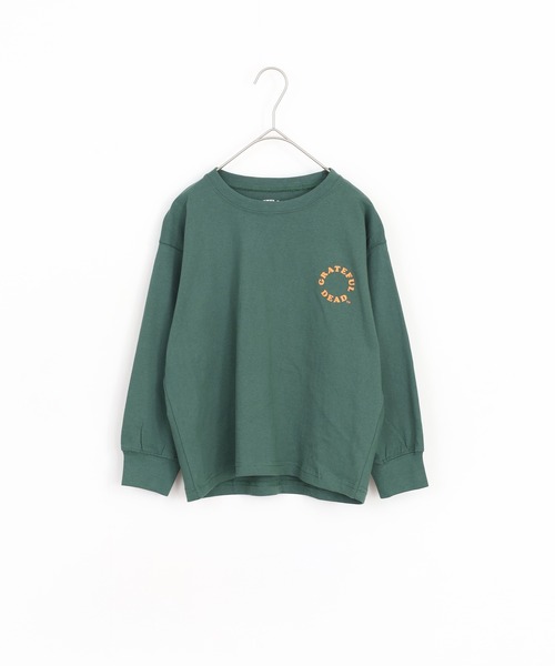 Grateful Dead（グレイトフルデッド）の「GRATEFULDEAD オーバーサイズ ロンT グレイトフルデッド KIDS（Tシャツ/カットソー・キッズ・ダークグリーン系/ホワイト系その他/チャコール/オフホワイト/杢グレー/ダークグリーン系1/ネイビー/グレー系その他・130/140/150/160/110/120）」の15枚目の写真