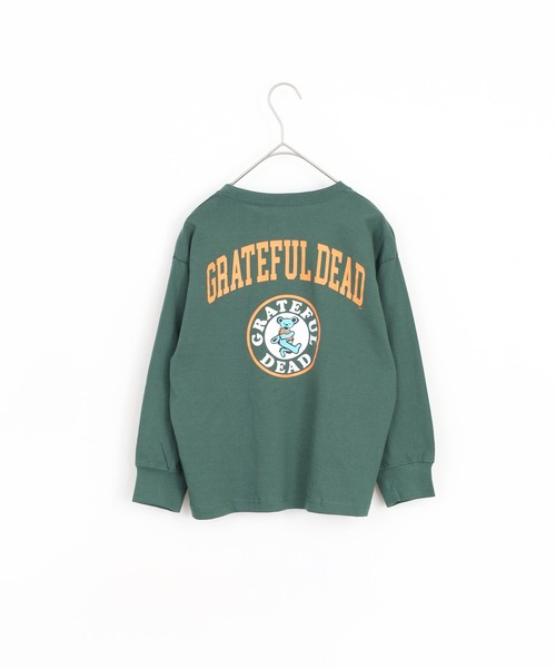 Grateful Dead（グレイトフルデッド）の「GRATEFULDEAD オーバーサイズ ロンT グレイトフルデッド KIDS（Tシャツ/カットソー・キッズ・ダークグリーン系/ホワイト系その他/チャコール/オフホワイト/杢グレー/ダークグリーン系1/ネイビー/グレー系その他・130/140/150/160/110/120）」の17枚目の写真