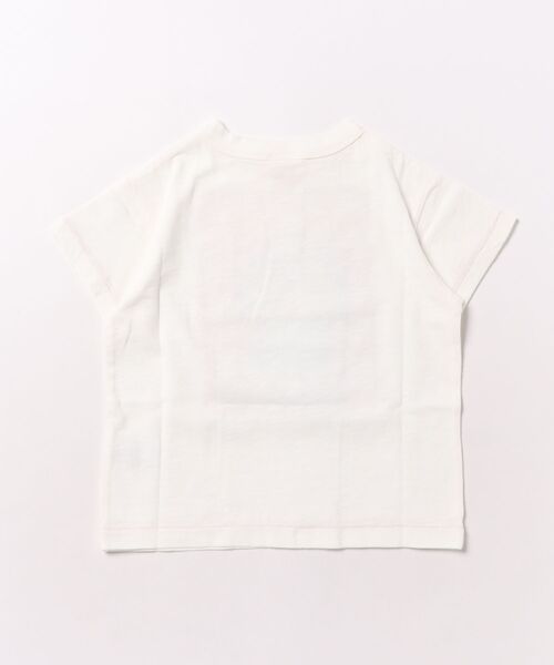 DENIM DUNGAREE（デニムダンガリー）の「STAY CLOSE Tee（スウェット・キッズ・ホワイト・125/115/105）」の2枚目の写真