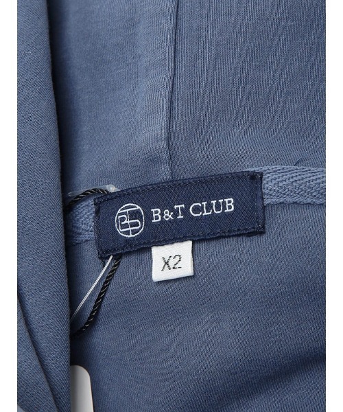 B&T CLUB(ビーティークラブ)の「パーカー メンズ 大きいサイズ ピグメントポンチ 無地 プルオーバー パーカー B&T CLUB ビーアンドティークラブ(パーカー・メンズ・ライトグリーン/ダークグレー/ブルー/ワイン・X1(3L~4L)/X3(6L~7L)/X2(4L~5L))」の8枚目の写真