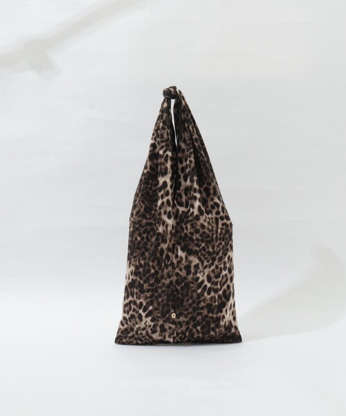 grace grace （グラスグラス）の「【grace grace/グラスグラス】レオパードトリアンゴロバッグ（エコバッグ/サブバッグ・レディース・レオパード・FREE）」の4枚目の写真