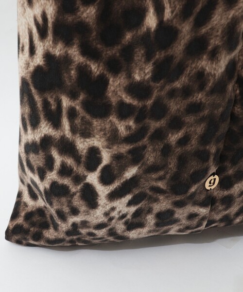 grace grace （グラスグラス）の「【grace grace/グラスグラス】レオパードトリアンゴロバッグ（エコバッグ/サブバッグ・レディース・レオパード・FREE）」の7枚目の写真