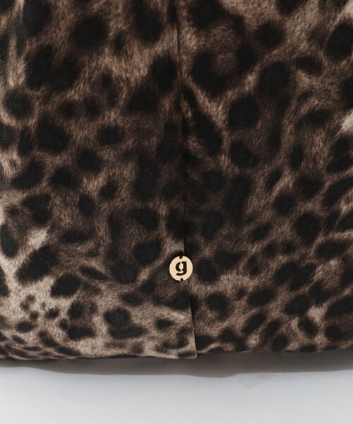 grace grace （グラスグラス）の「【grace grace/グラスグラス】レオパードトリアンゴロバッグ（エコバッグ/サブバッグ・レディース・レオパード・FREE）」の8枚目の写真