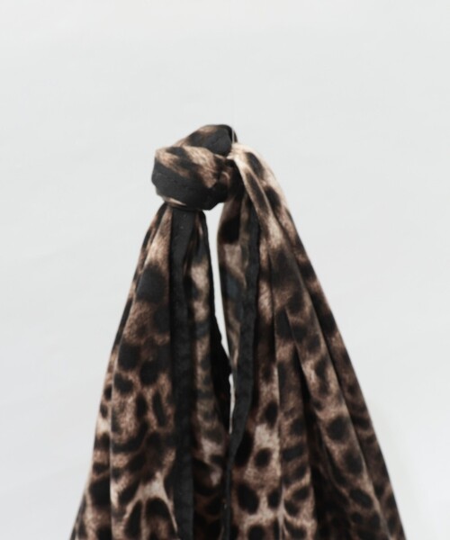 grace grace （グラスグラス）の「【grace grace/グラスグラス】レオパードトリアンゴロバッグ（エコバッグ/サブバッグ・レディース・レオパード・FREE）」の9枚目の写真