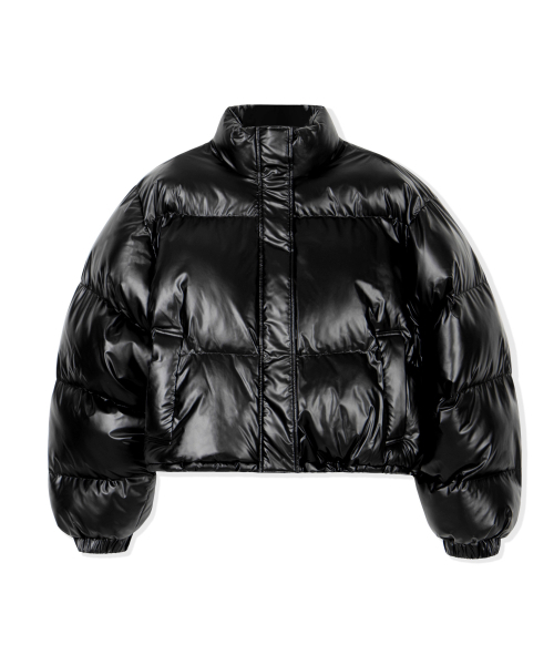 URBAN PLAYERS(アーバンプレイヤーズ)の「ジョリーグロッシークロップパディング(ブラック)(ダウンジャケット/コート・レディース・その他・FREE)」の9枚目の写真