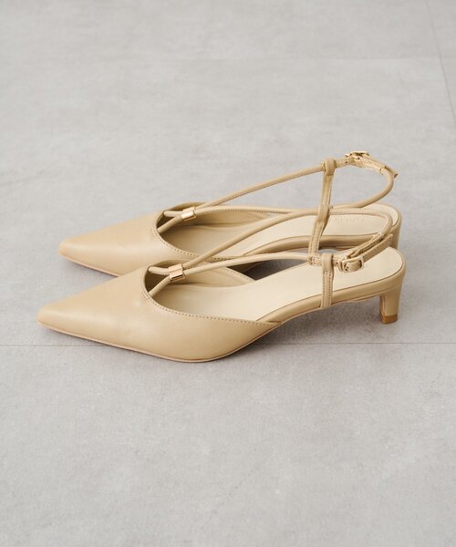 LOUNGEDRESS(ラウンジドレス)の「【GALENA/ガレナ】コードパンプス(その他シューズ・レディース・ブラック/ベージュ・36/37/38)」の5枚目の写真