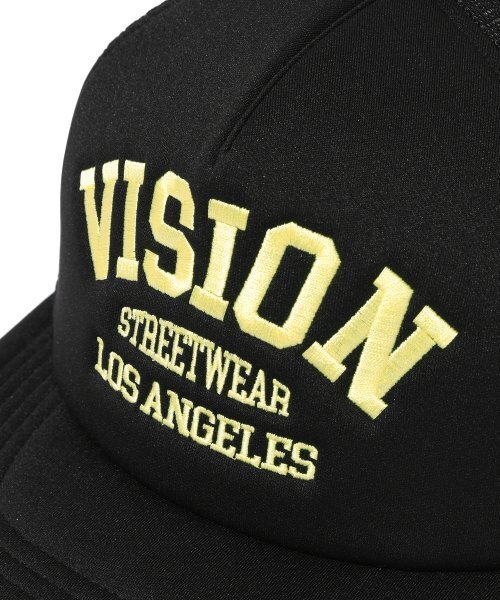 VISION STREET WEAR(ヴィジョンストリートウェア)の「VSW Arch Trucker Cap Black(キャップ・レディース・その他・FREE)」の5枚目の写真