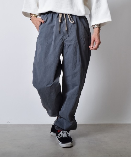 DOUBLE STEAL(ダブルスティール)の「DSガーメントダイイージーナイロンパンツ(その他パンツ・メンズ・オリーブ/スミクロ・LARGE/MEDIUM/SMALL)」の17枚目の写真