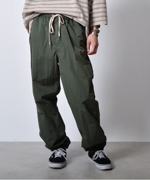 DOUBLE STEAL(ダブルスティール)の「DSガーメントダイイージーナイロンパンツ(その他パンツ・メンズ・オリーブ/スミクロ・LARGE/MEDIUM/SMALL)」の9枚目の写真