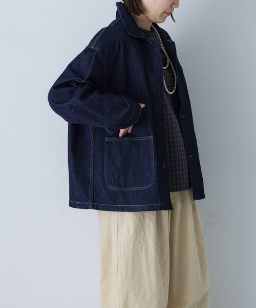 かぐれ（カグレ）の「『ユニセックス』デニムカバーオール（カバーオール・レディース・インディゴブルー・1/2）」の13枚目の写真