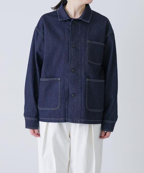 かぐれ（カグレ）の「『ユニセックス』デニムカバーオール（カバーオール・レディース・インディゴブルー・1/2）」の15枚目の写真