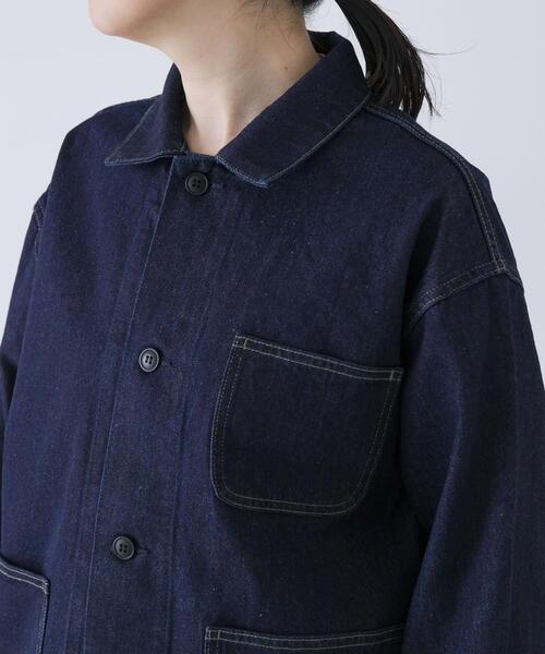 かぐれ（カグレ）の「『ユニセックス』デニムカバーオール（カバーオール・レディース・インディゴブルー・1/2）」の19枚目の写真