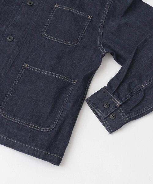 かぐれ（カグレ）の「『ユニセックス』デニムカバーオール（カバーオール・レディース・インディゴブルー・1/2）」の4枚目の写真