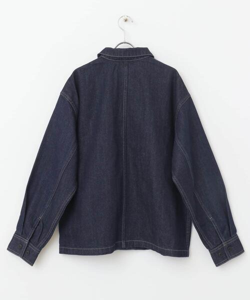 かぐれ（カグレ）の「『ユニセックス』デニムカバーオール（カバーオール・レディース・インディゴブルー・1/2）」の6枚目の写真