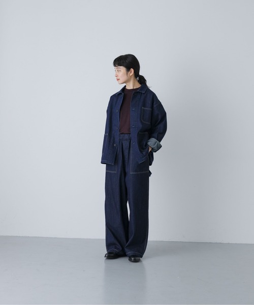 かぐれ（カグレ）の「『ユニセックス』デニムカバーオール