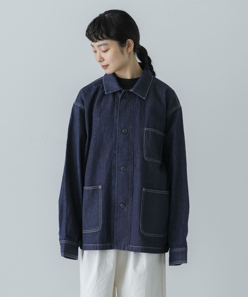 かぐれ（カグレ）の「『ユニセックス』デニムカバーオール