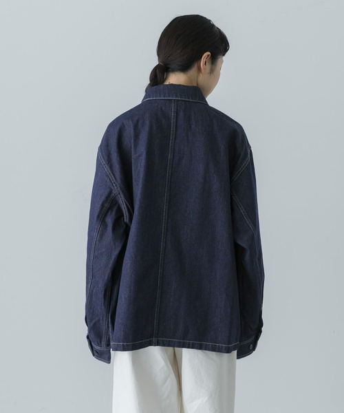 かぐれ（カグレ）の「『ユニセックス』デニムカバーオール