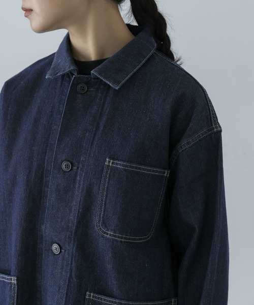 かぐれ（カグレ）の「『ユニセックス』デニムカバーオール