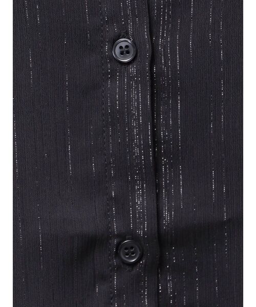 GYDA（ジェイダ）の「SHEERラメショートシャツ（シャツ/ブラウス・レディース・ブラック/オフホワイト/ミント・FREE）」の18枚目の写真