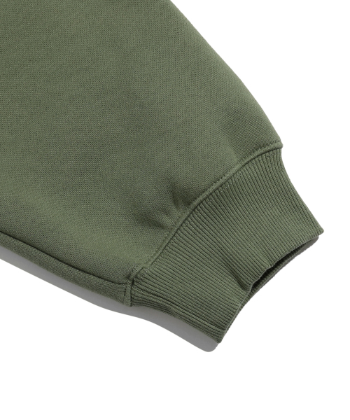 ISTKUNST（イストクンスト）の「IK HOUSE LOGO HOODIE_KHAKI(IK2DFMM412A)（パーカー・レディース・カーキ・L/S/M）」の2枚目の写真