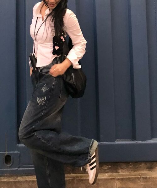 Retriever Club（レトリーバークラブ）の「BUTTERFLY DENIM [BLUE]（デニムパンツ・レディース・その他・S/M）」の19枚目の写真