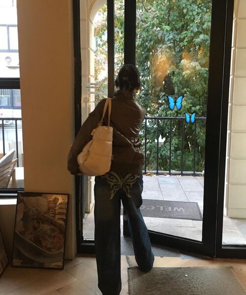 Retriever Club（レトリーバークラブ）の「BUTTERFLY DENIM [BLUE]（デニムパンツ・レディース・その他・S/M）」の5枚目の写真