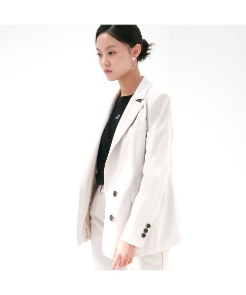 ACUD(アクド)の「Two Button Single Jacket _L.Beige(テーラードジャケット・レディース・その他・S/M)」の1枚目の写真