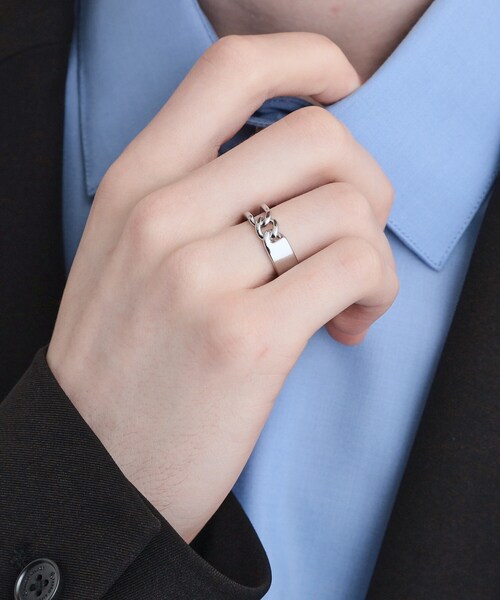 tk.TAKEO KIKUCHI(ティーケータケオキクチ)の「フィガロリング(リング・メンズ・シルバー系その他/シルバー・17)」の7枚目の写真