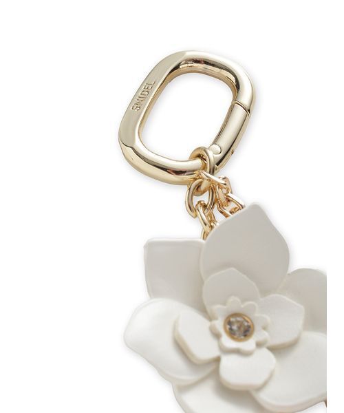 SNIDEL（スナイデル）の「フラワーブルームチャーム（キーケース/キーアクセサリー・レディース・ブラウン/ホワイト/イエロー・F）」の9枚目の写真