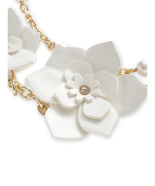 SNIDEL（スナイデル）の「フラワーブルームチャーム（キーケース/キーアクセサリー・レディース・ブラウン/ホワイト/イエロー・F）」の10枚目の写真