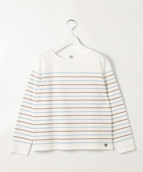 J.PRESS(ジェイプレス)の「バスクボーダー カットソー(Tシャツ/カットソー・レディース・スカイブルー系1/ネイビー系1/ローズ系1・T15/T13)」の13枚目の写真