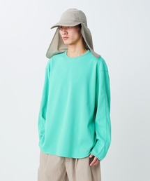 Snow Peak（スノーピーク）の「Snow Peak   Dry Waffle L S T-Shirt ドライワッフル Tシャツ（Tシャツ/カットソー）」
