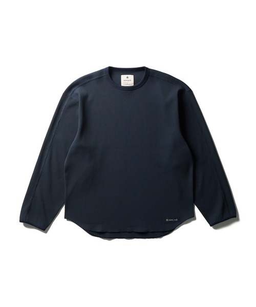 Snow Peak（スノーピーク）の「Snow Peak / Dry Waffle L/S T-Shirt ドライワッフル Tシャツ（Tシャツ/カットソー・メンズ・オフホワイト/ダークネイビー/ライトグリーン・XL/L/M/S/1）」の15枚目の写真