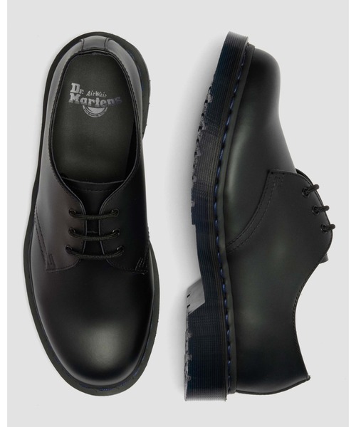 Dr. Martens(ドクターマーチン)の「Dr. Martens/ドクターマーチン 1461 ネイビーソール II 3 ホール シューズ 43426001(その他シューズ・メンズ・ブラック・UK8/UK7/UK6/UK5/UK4/UK3/UK11/UK10/UK9/UK12/UK13)」の2枚目の写真