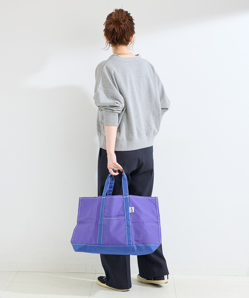 B.C STOCK（ベーセーストック）の「《追加2》ウォッシャブル / 裏毛ハーフジッププルオーバー（スウェット・レディース・グレー/イエロー/アイボリー/カーキ/ブラック・FREE）」の16枚目の写真